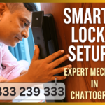 Smart door Lock installation in Chattogram call us